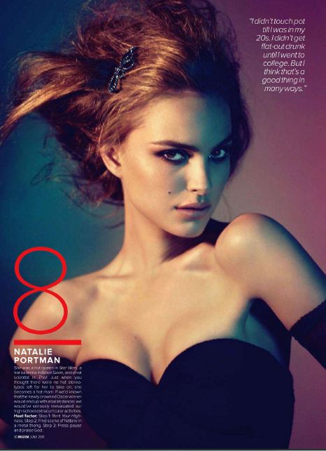  Maxim 2011 Hot 100 8 Natalie Portman 